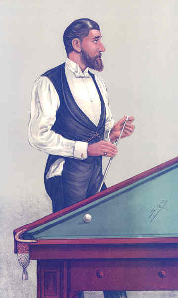 Associate Product VANITY FAIR SPY CARTOON. John Roberts Jr 'The champion of 1885'. Billiards. 1905