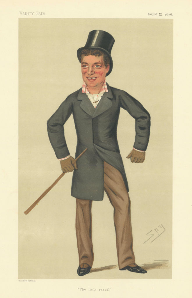 VANITY FAIR SPY CARTOON Lord Charles Beresford 'The little rascal' Ireland 1876