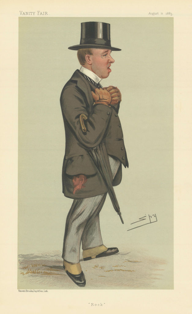 VANITY FAIR SPY CARTOON The Earl of Rocksavage. Cheshire 1883 old print