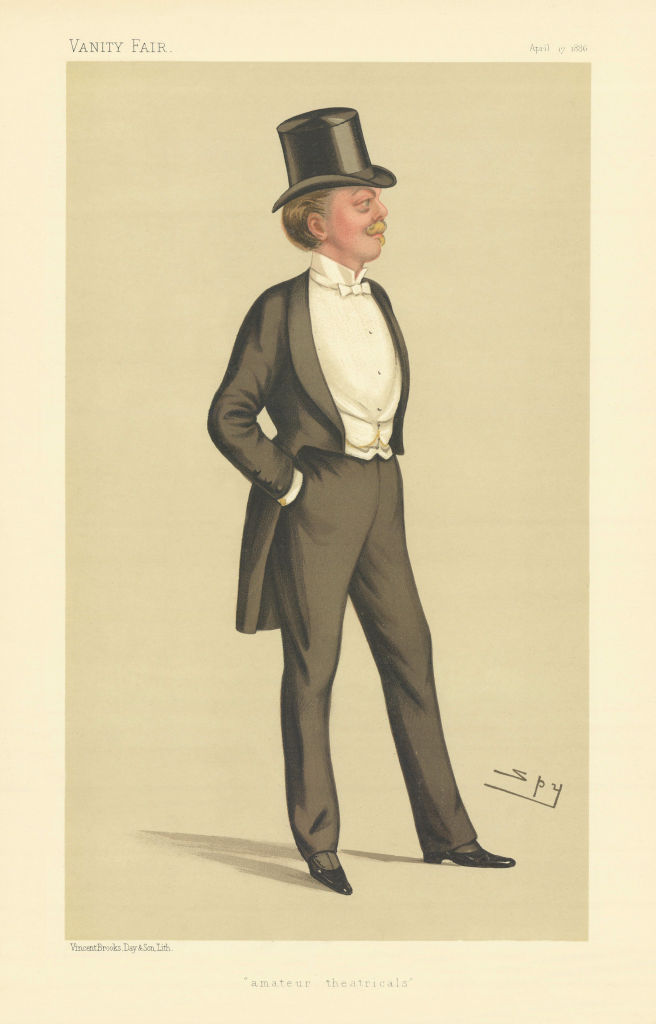 Associate Product VANITY FAIR SPY CARTOON Herbert Gardner Baron Burghclere. Saffron Walden MP 1886
