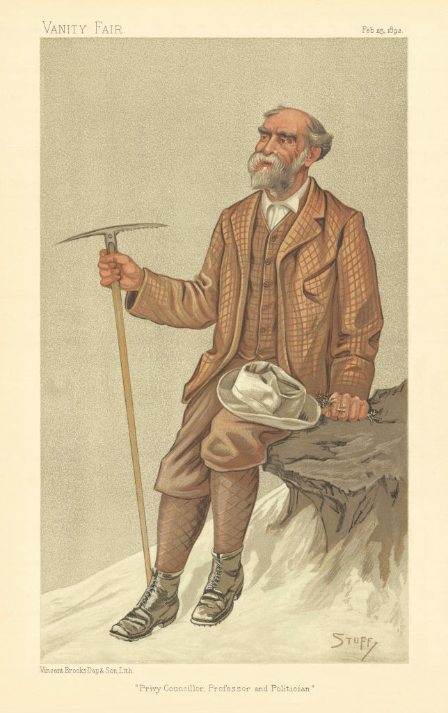 Associate Product VANITY FAIR SPY CARTOON James Bryce 'Privy Councillor, Professor &…' 1893