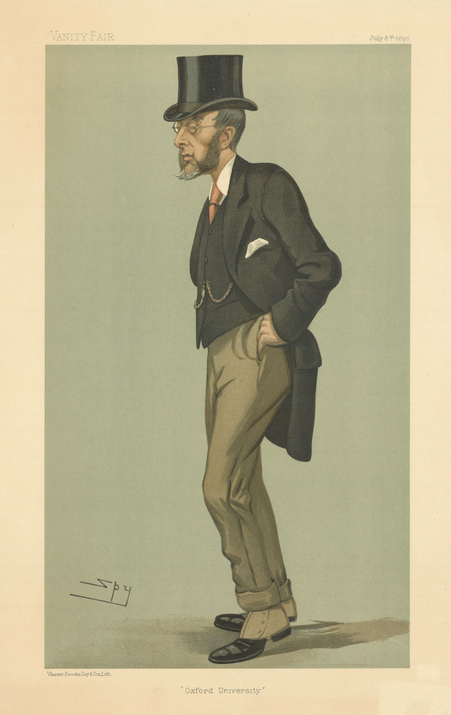 VANITY FAIR SPY CARTOON John Gilbert Talbot 'Oxford University' & Kent MP 1897