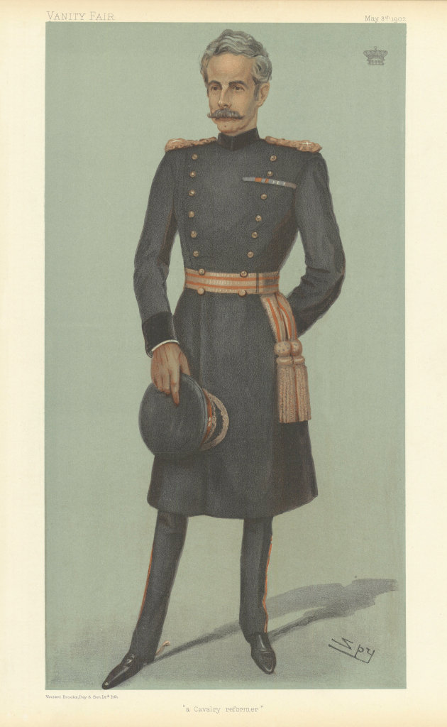 VANITY FAIR SPY CARTOON Douglas Cochrane Earl Dundonald. A Cavalry reformer 1902