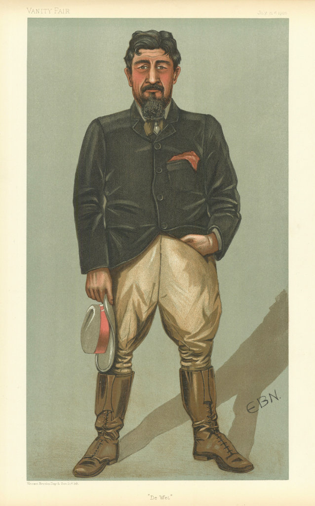 Associate Product VANITY FAIR SPY CARTOON General Christiaan Rudolf 'De Wet'. South Africa 1902