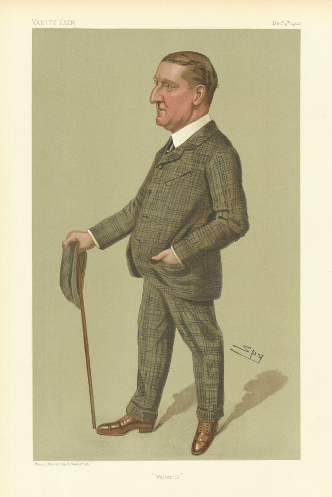 VANITY FAIR SPY CARTOON Walter Durnford 'Walter D'. King's College Provost 1902