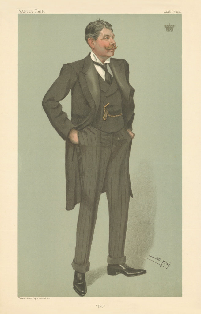 VANITY FAIR SPY CARTOON 'Ivo' Bligh, 8th Earl of Darnley. Cricketer 1904 print
