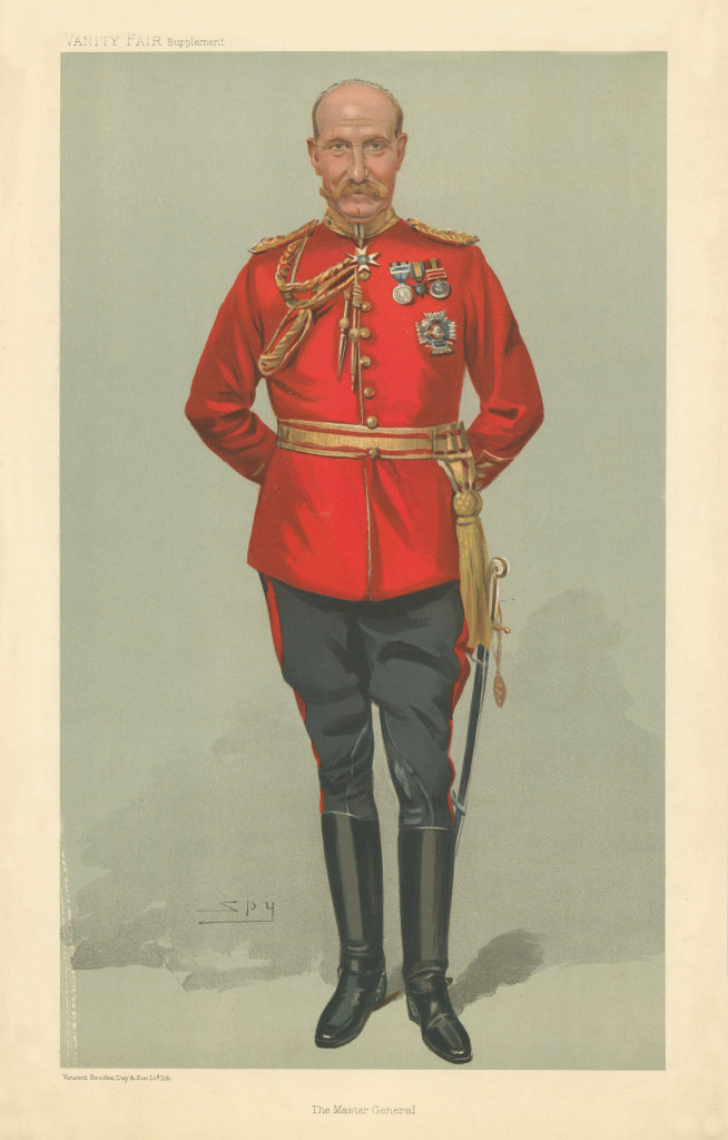 VANITY FAIR SPY CARTOON Sir James Wolfe Murray 'The Master General' 1905 print