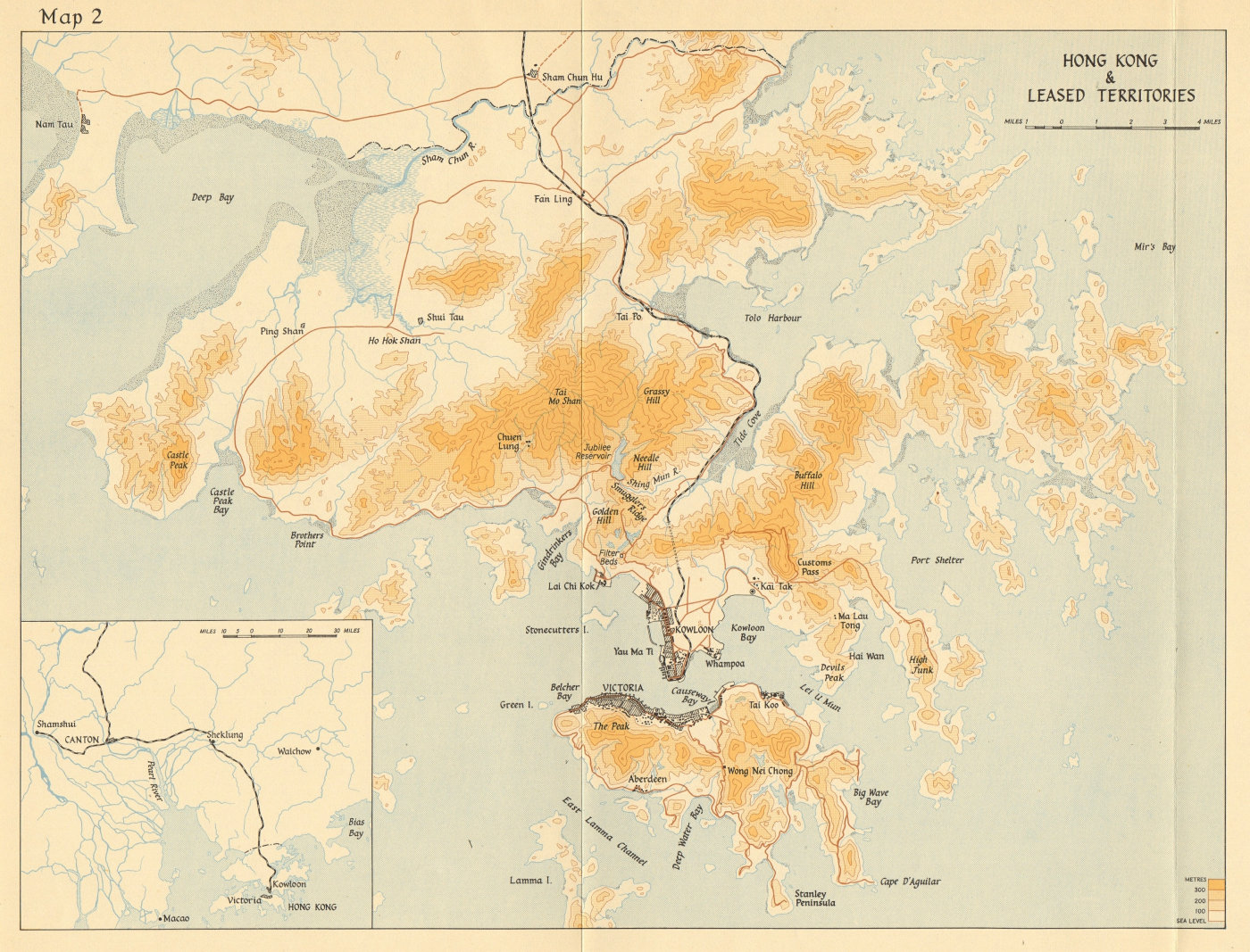 Hong Kong | antique and vintage maps and prints