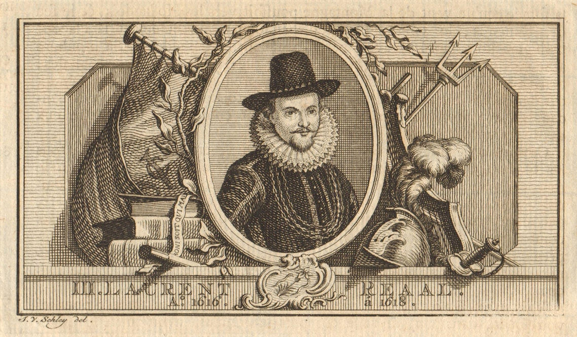 Associate Product Laurens Reael, Governor-General of the Dutch East Indies 1616-1618 1763 print