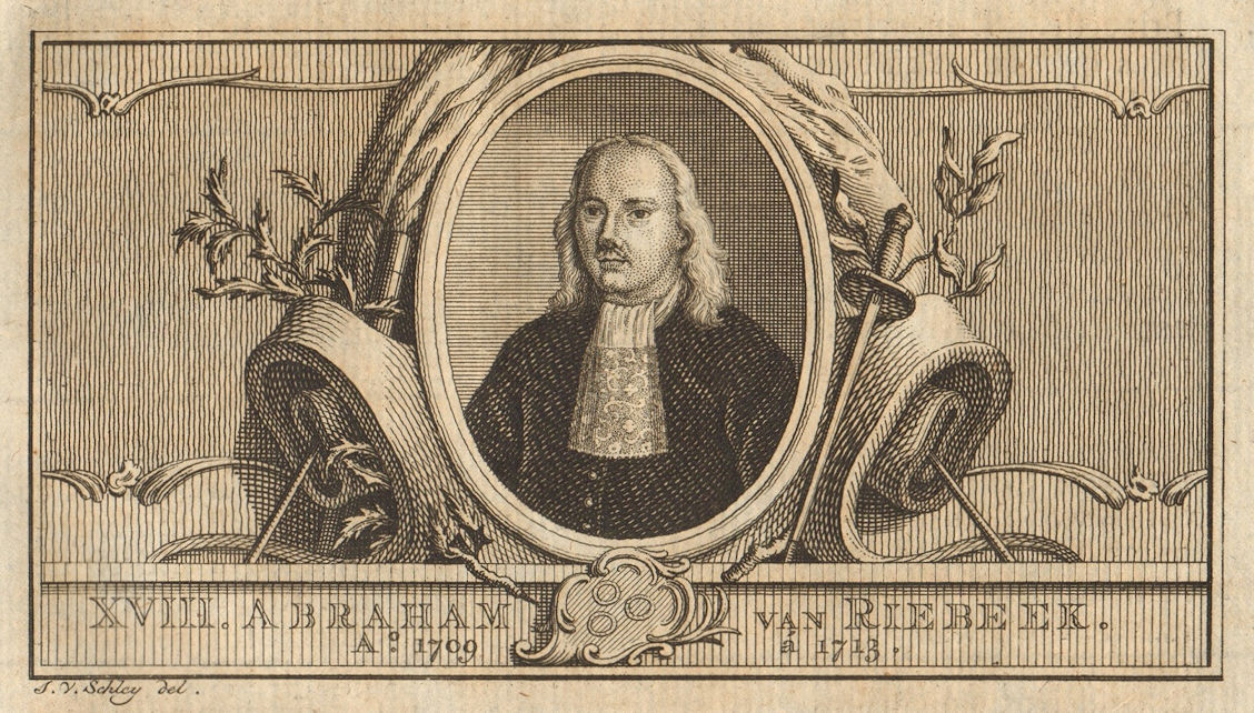 Associate Product Abraham van Riebeeck, Governor-General of the Dutch East Indies 1709-1713 1763