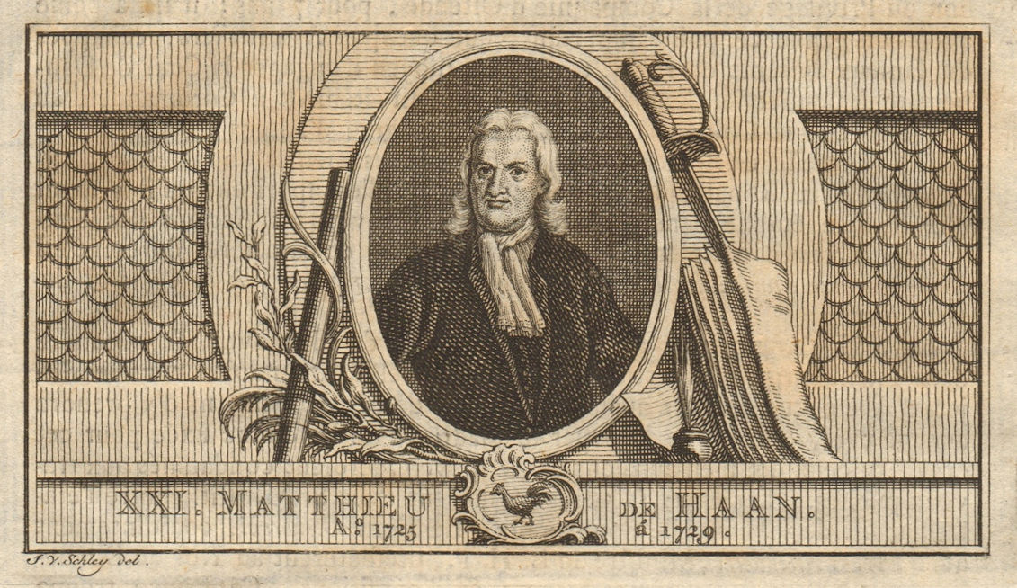 Mattheus de Haan, Governor-General of the Dutch East Indies 1725-1729 1763
