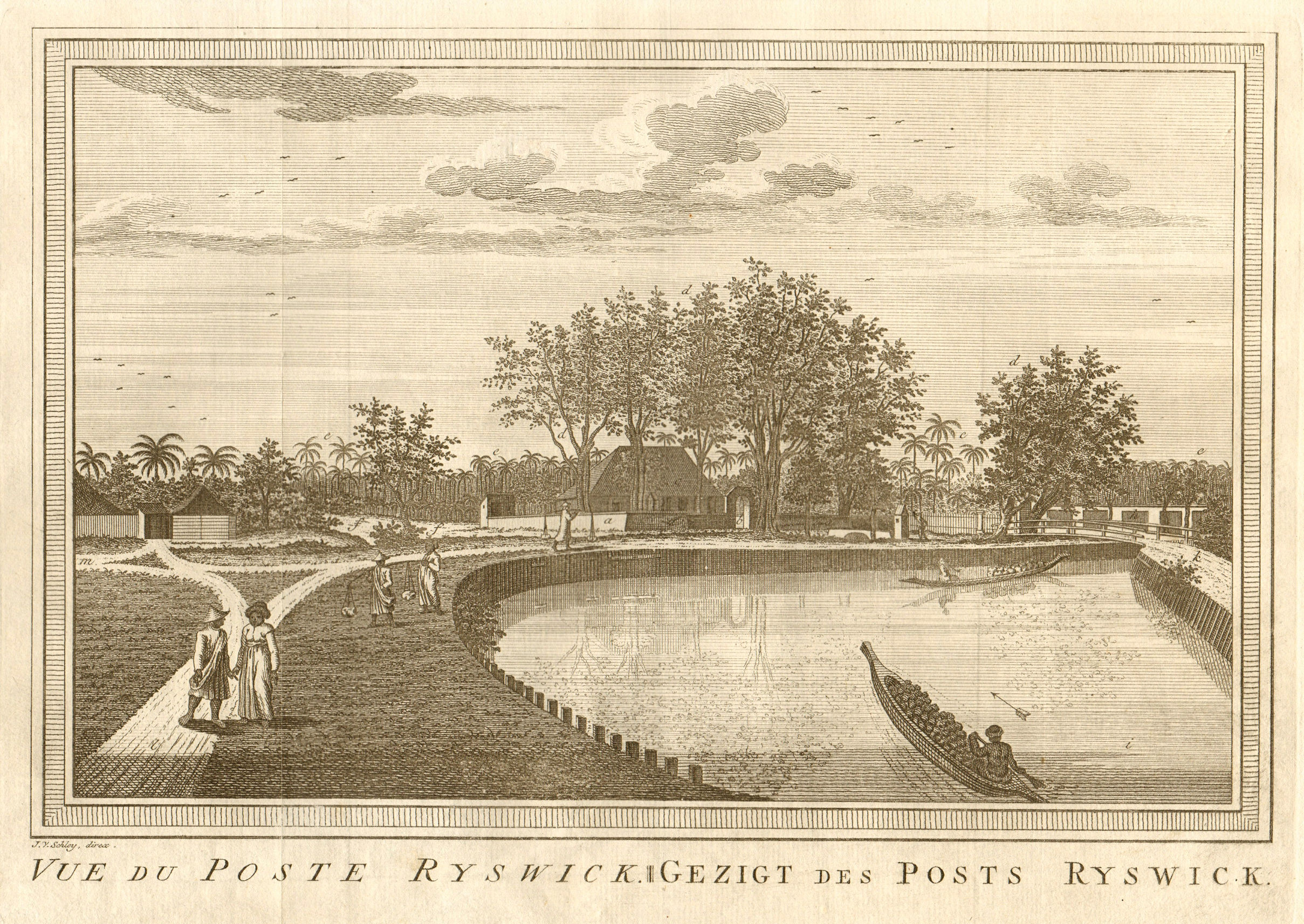 Associate Product Fort Rijswijk/Ryswick, Petojo Utara, Batavia/Jakarta. Razed 1729. SCHLEY 1763