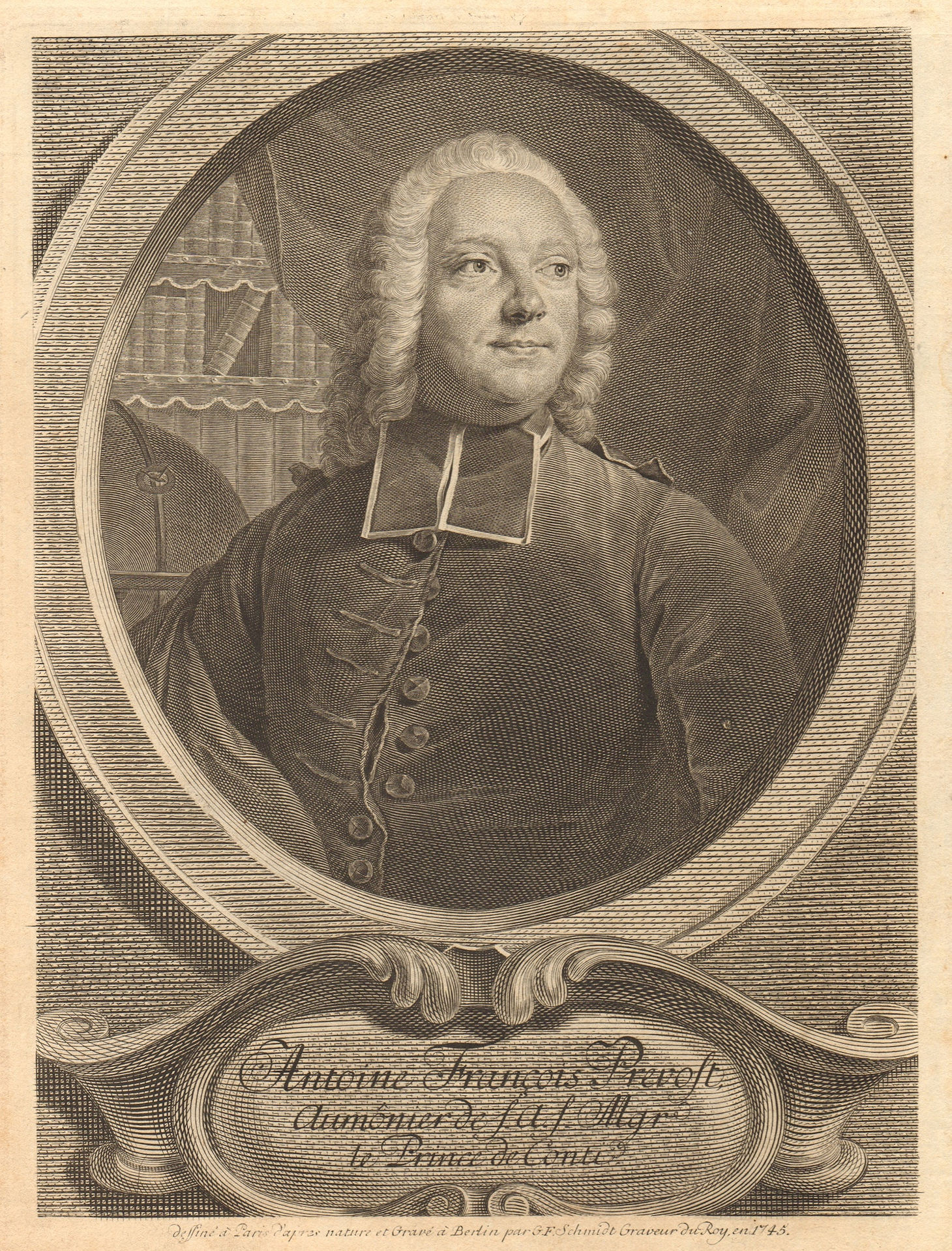Associate Product Antoine Francois, Abbé Prevost, Chaplain of Monsignor the Prince de Conti 1746