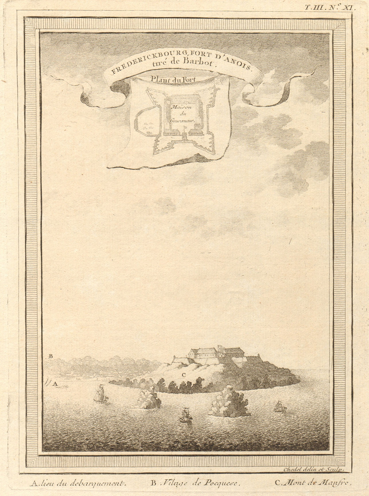 Associate Product Danish Fort Frederiksborg (later Ft Royal), Amanful Hill, Cape Coast, Ghana 1747