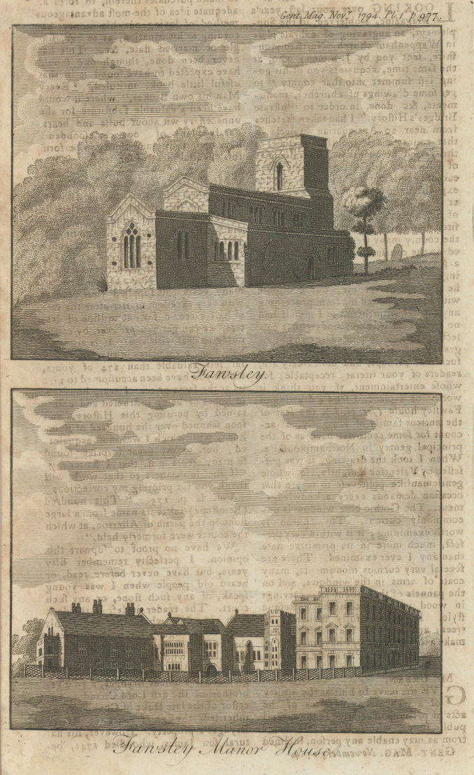 Church of St Mary the Virgin. Fawsley Hall Hotel, Northamptonshire. Manor 1794