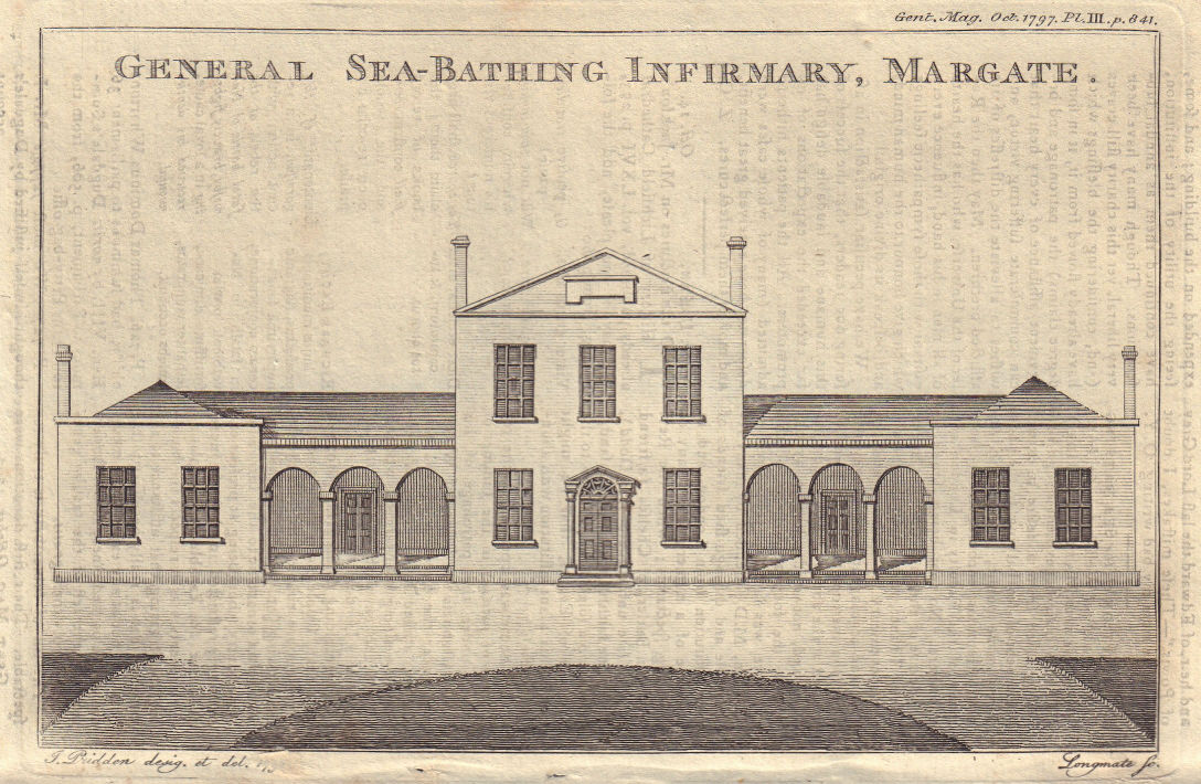 General Sea Bathing Infirmary now Royal Sea Bathing Hospital, Margate, Kent 1797