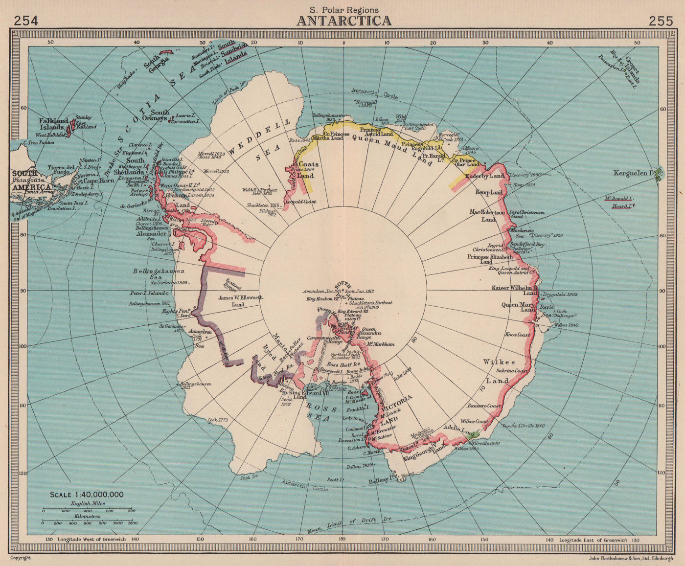 Arctic & Antarctica | antique and vintage maps and prints