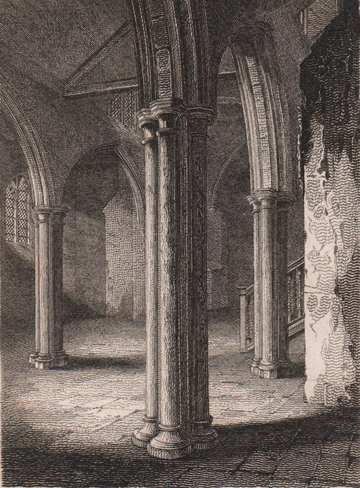 St. Margaret's Chapel, St. Mary Overie Church, Southwark Cathedral 1817 ...