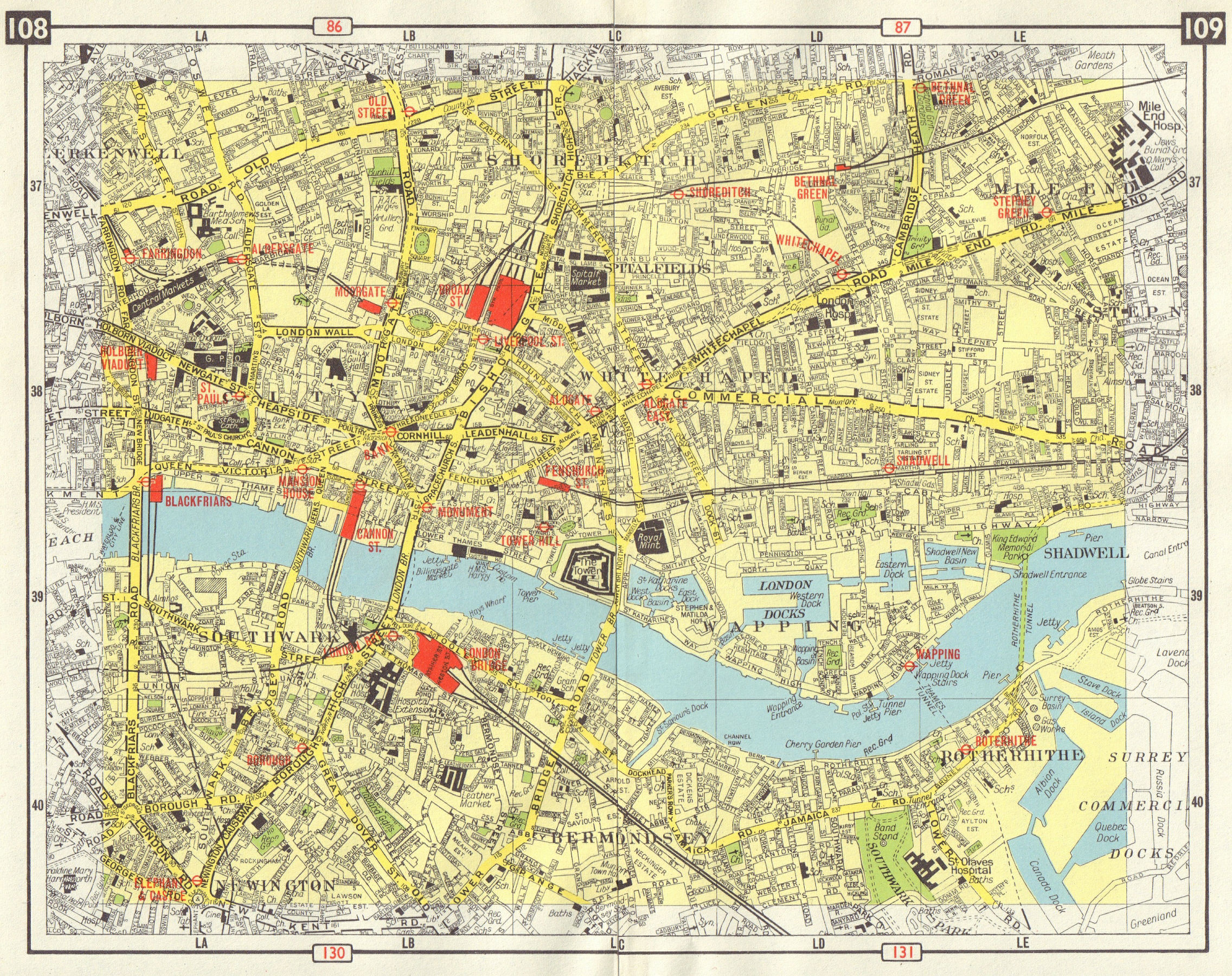 20th Century Maps Of London - vrogue.co