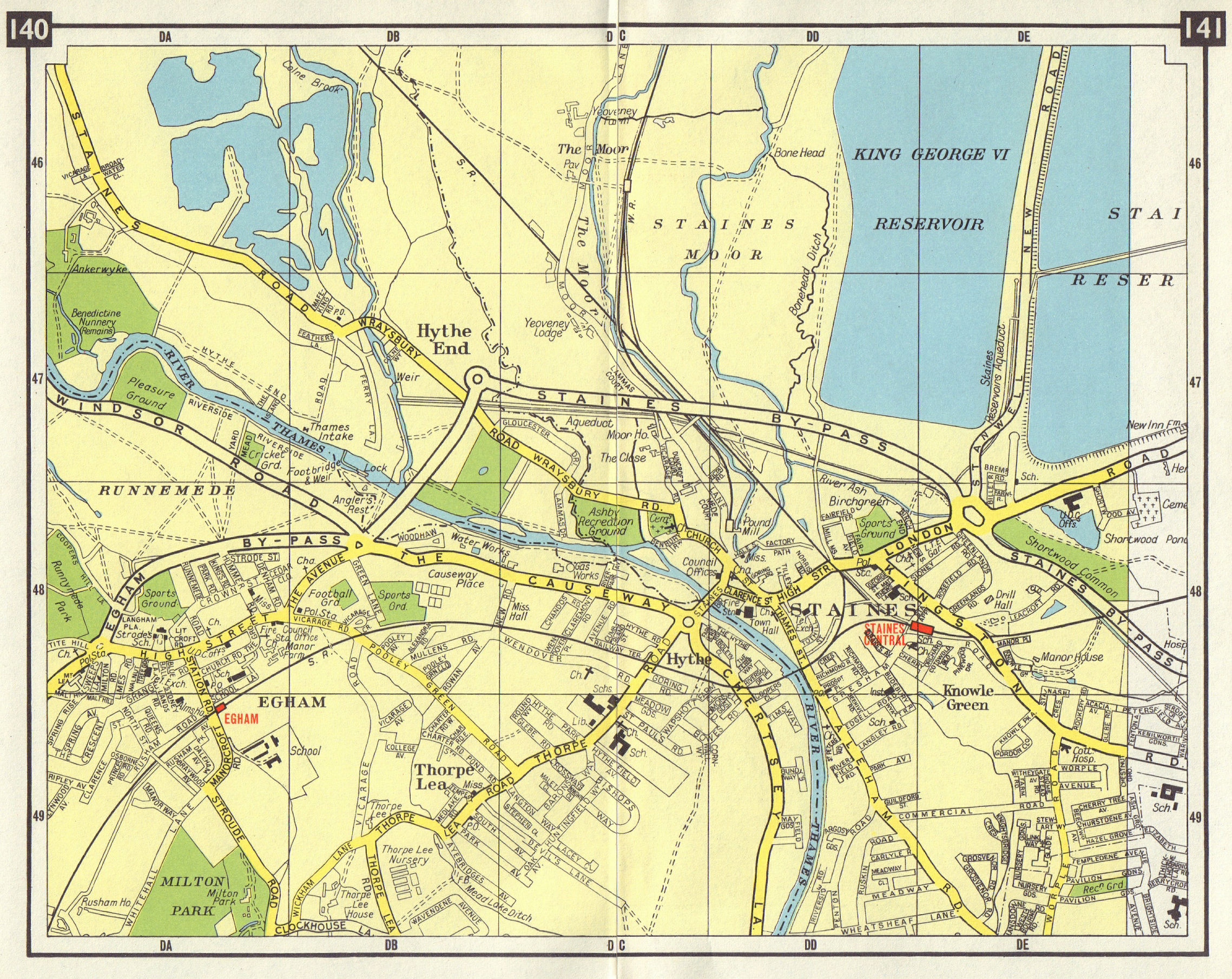 GUILDFORD. Slyfield Bellfields Onslow Village Burpham Merrow Stoughton