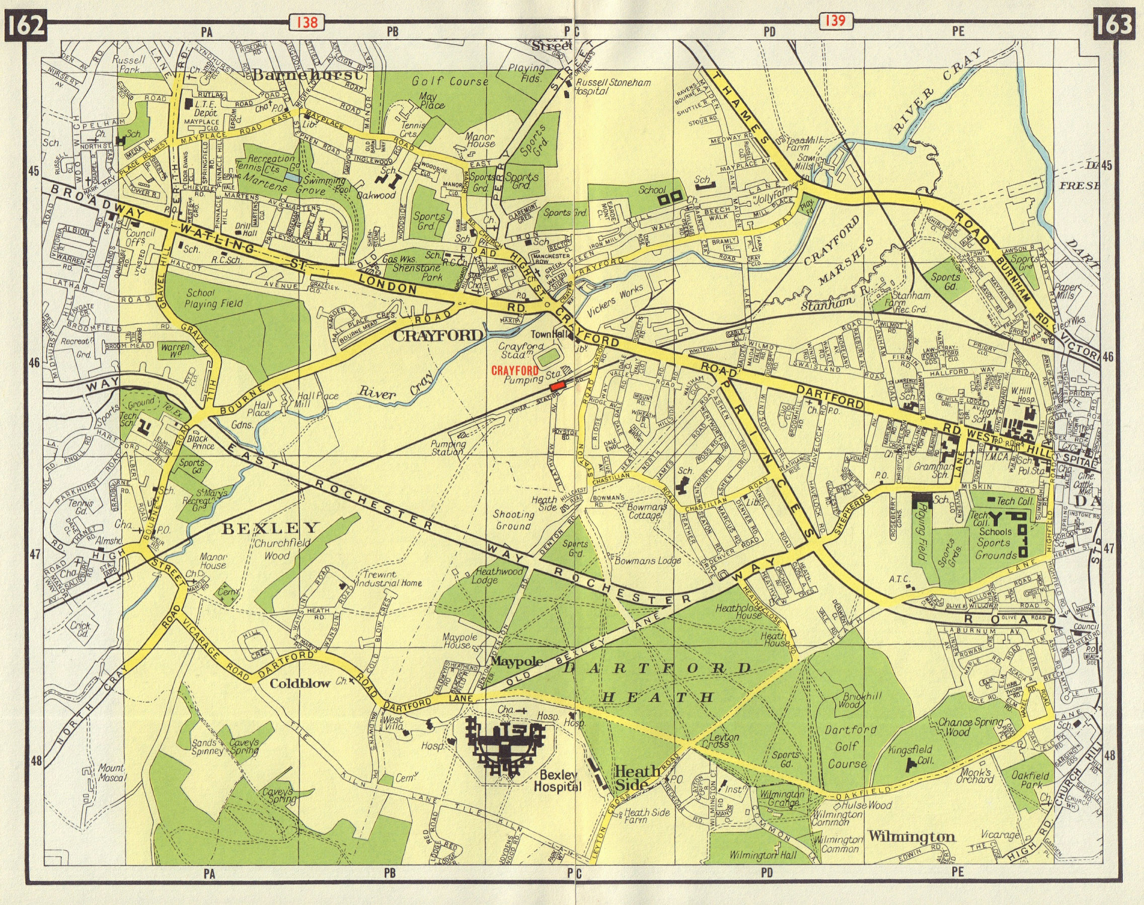 map of canford heath poole dorset        <h3 class=