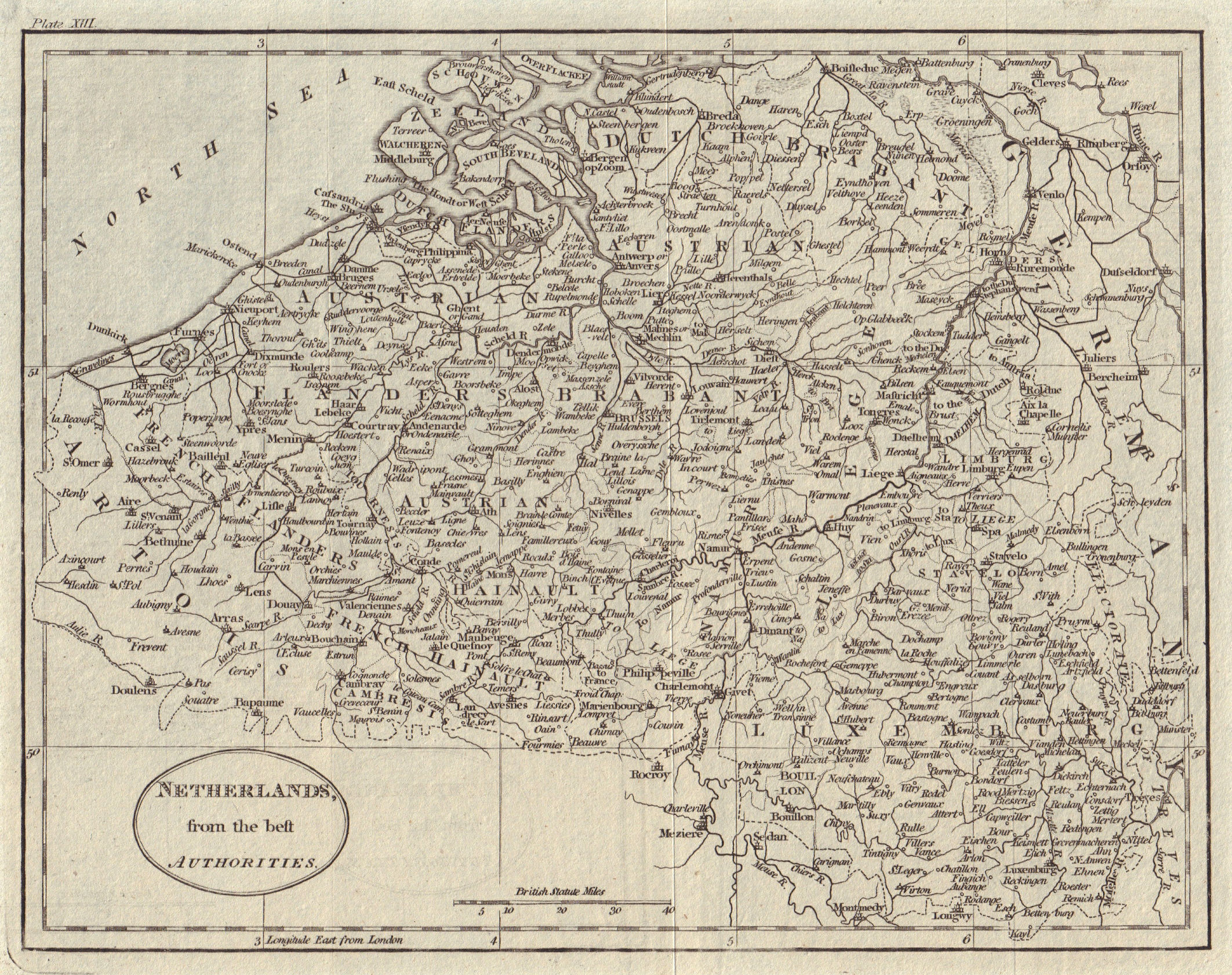 Associate Product Belgium & Luxembourg. "Netherlands from the best authorities". GUTHRIE 1801 map