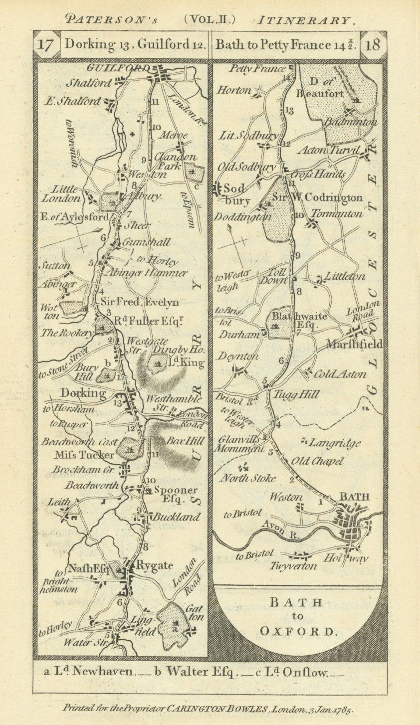 GuildfordGodalmingChiddingfoldMidhurstChichester OWEN/BOWEN road