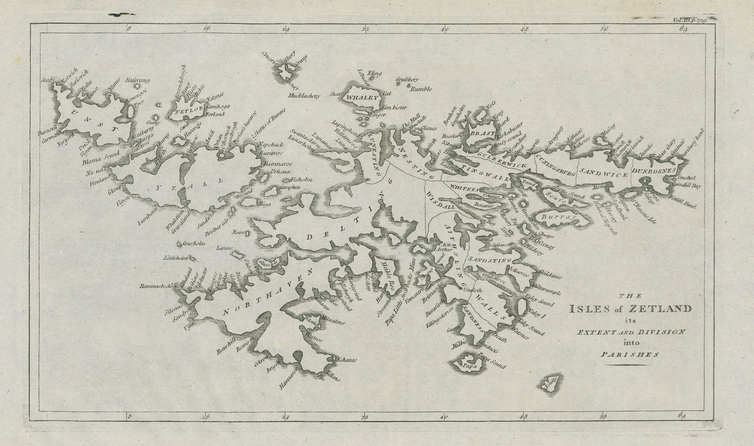 Associate Product "The Isles of Zetland…". Shetland Islands by John CARY. Scotland 1789 old map