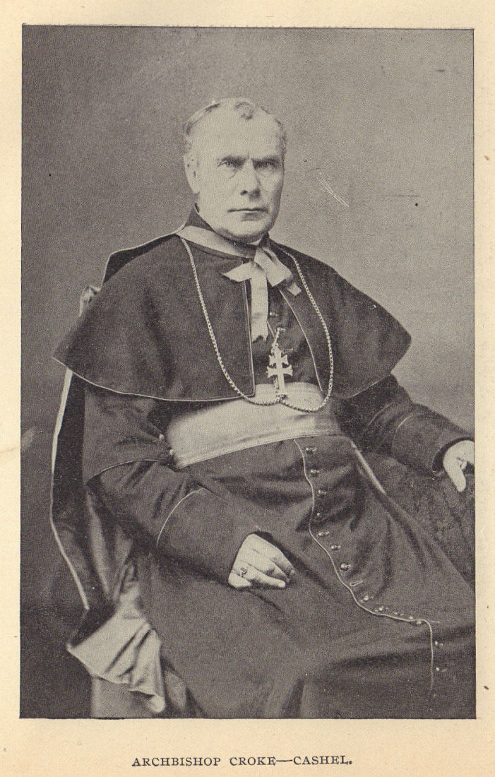 Archbishop Croke - Cashel. Ireland clergy 1905 old antique print picture