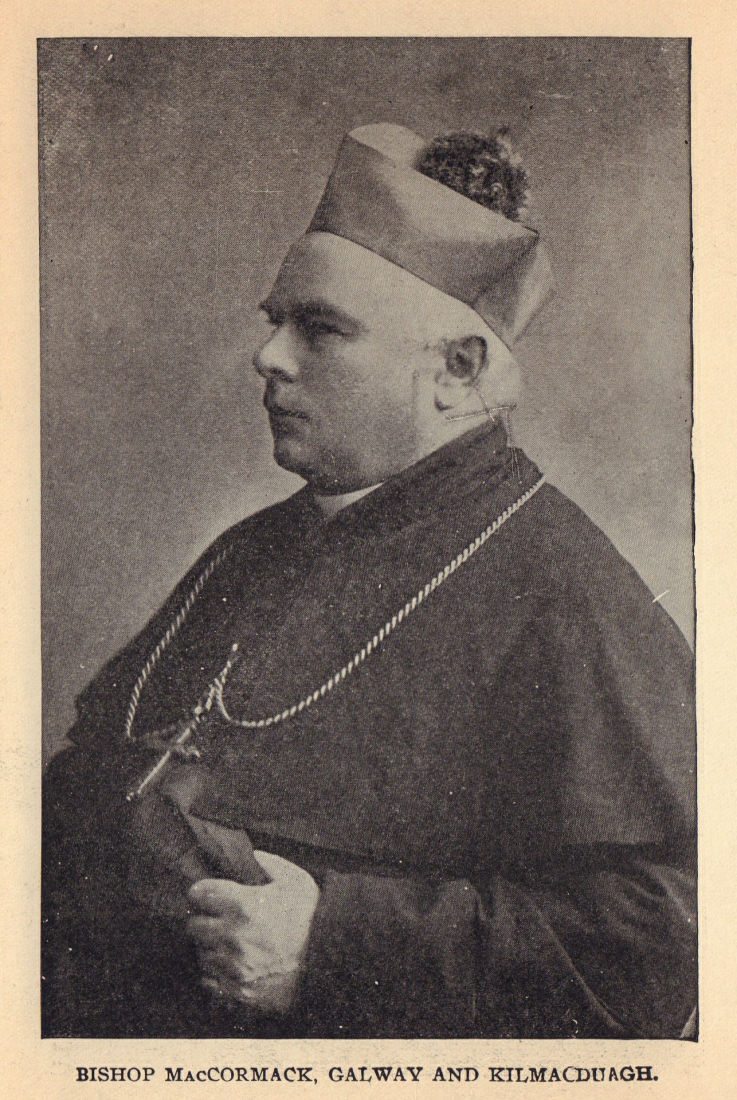 Bishop MacCormack, Galway and Kilmacduagh. Ireland clergy 1905 old print