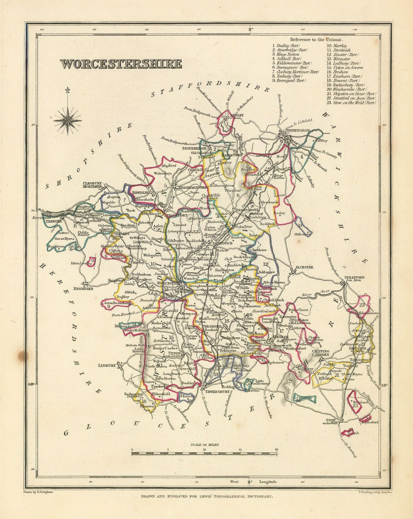 Associate Product Antique county map of WESTMORLAND by Creighton Walker Lewis. Lake District c1840