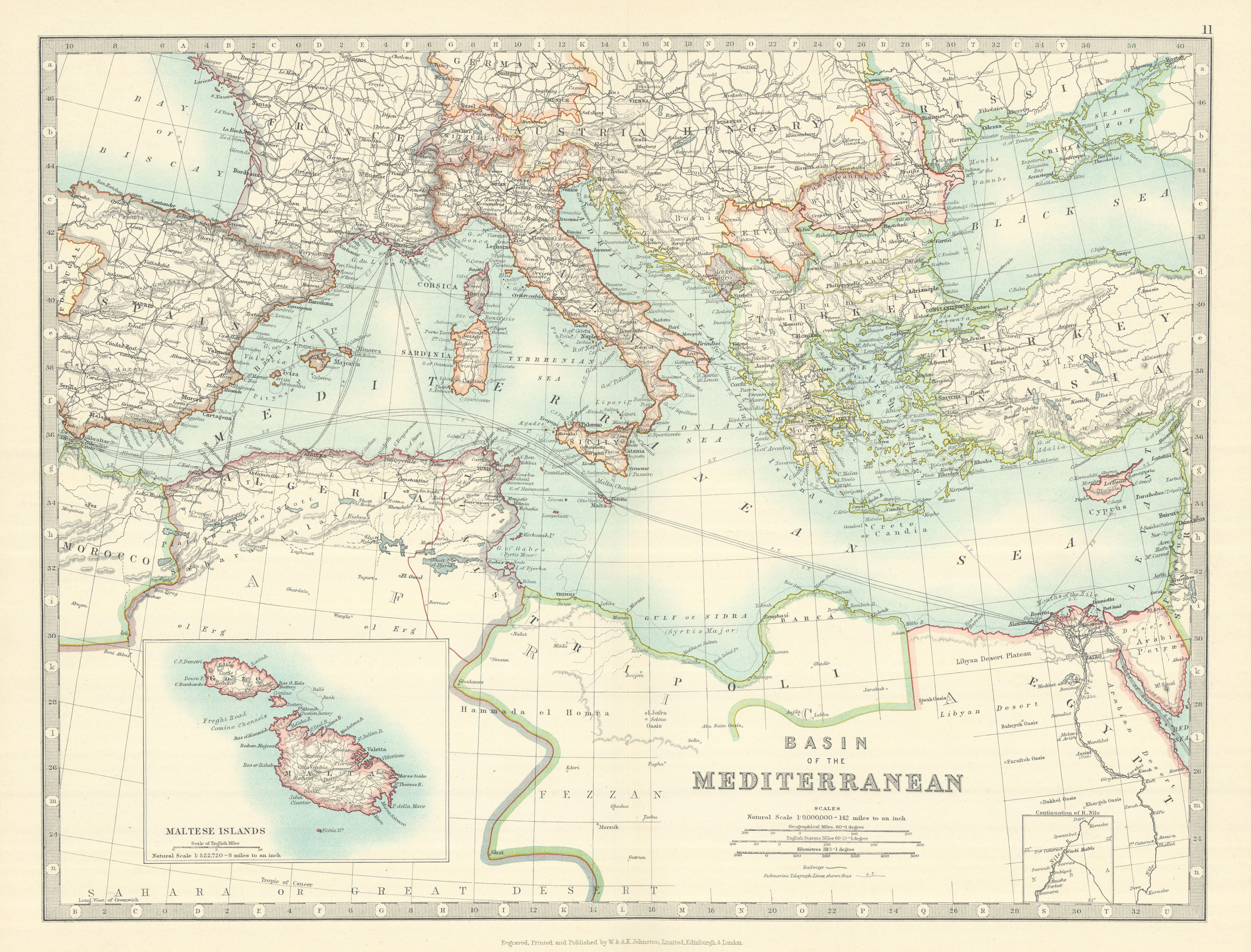 Europe | antique and vintage maps and prints