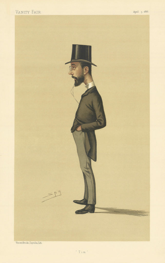 VANITY FAIR SPY CARTOON Timothy Michael Healy 'Tim'. Ireland. Law 1886 print