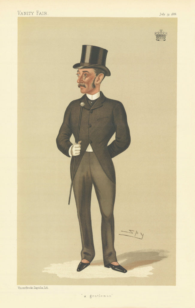 VANITY FAIR SPY CARTOON Lawrence Dundas Marquess of Zetland. Ireland 1886