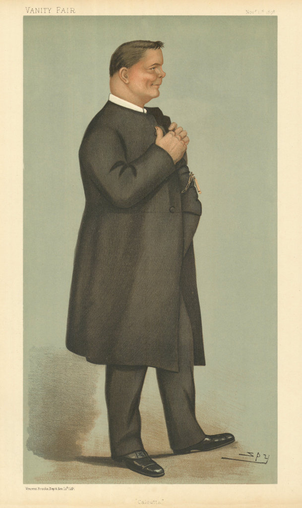 Associate Product VANITY FAIR SPY CARTOON James Welldon, Bishop of Calcutta. Clergy 1898 print