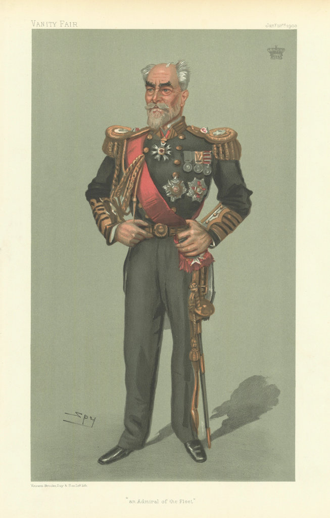 Associate Product VANITY FAIR SPY CARTOON Meade, Earl Clanwilliam 'An Admiral of the Fleet' 1903