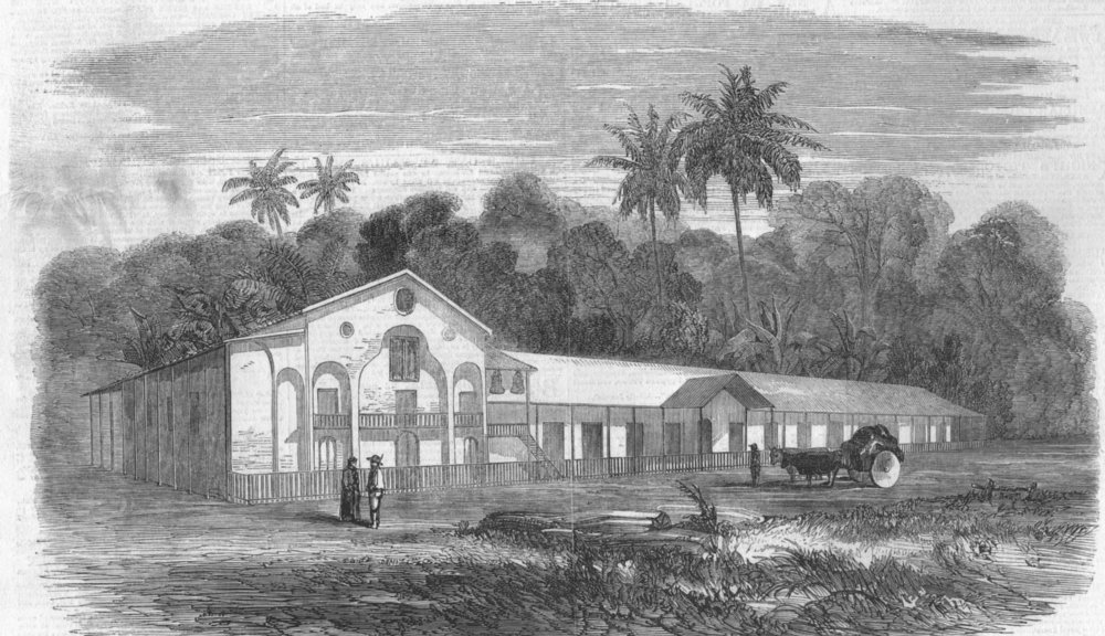 Associate Product VENEZUELA. Journey to Gold-washings-Monastery and Church of Guacipati, 1850