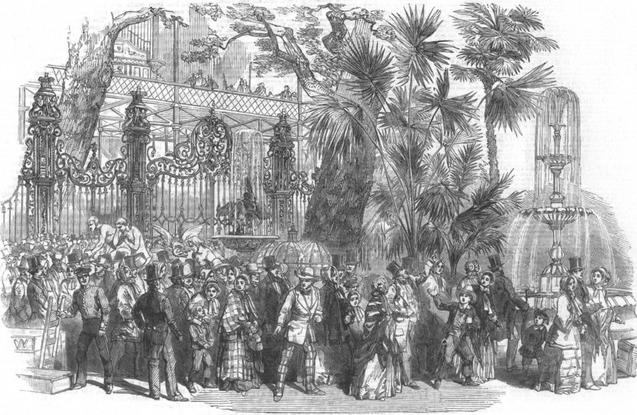 Associate Product GREATE EXHIBITION. Visit of the Colonization Loan Society's Emigrants, 1851