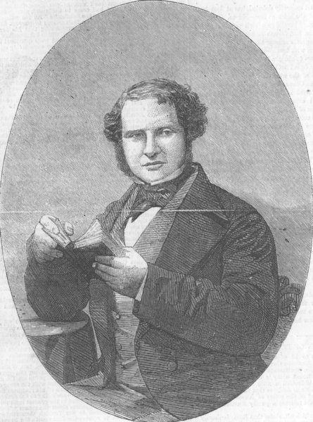 Associate Product ST PETERSBURG. Earl Granville, ambassador to Ct of , antique print, 1856