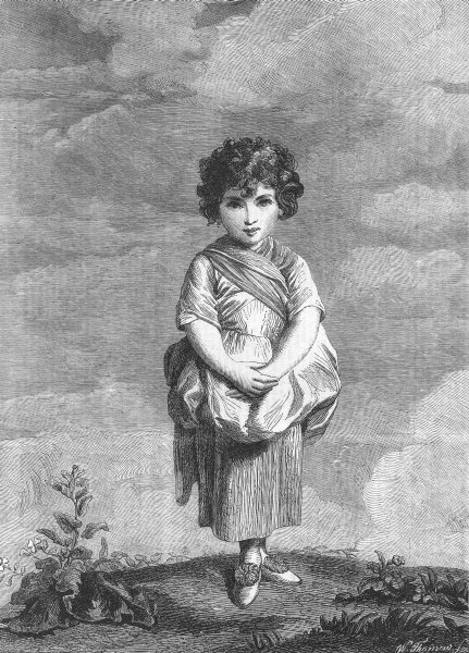 Associate Product PORTRAITS. Lady Gertrude Fitzpatrick, antique print, 1865