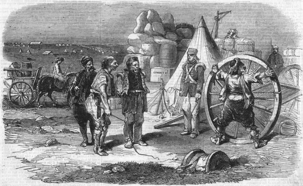 ROGUES. The punishment of the wheel, antique print, 1855