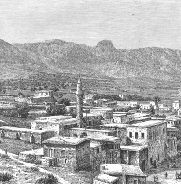 Associate Product CYPRUS. Kyrenia c1885 old antique vintage print picture