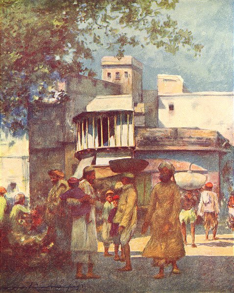 Associate Product INDIA. Agra 1905 old antique vintage print picture
