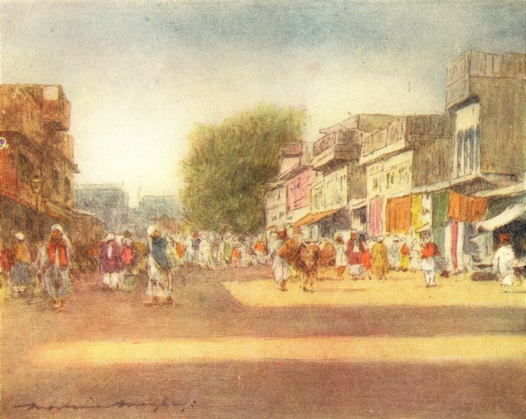 Associate Product PAKISTAN. Peshawar 1905 old antique vintage print picture