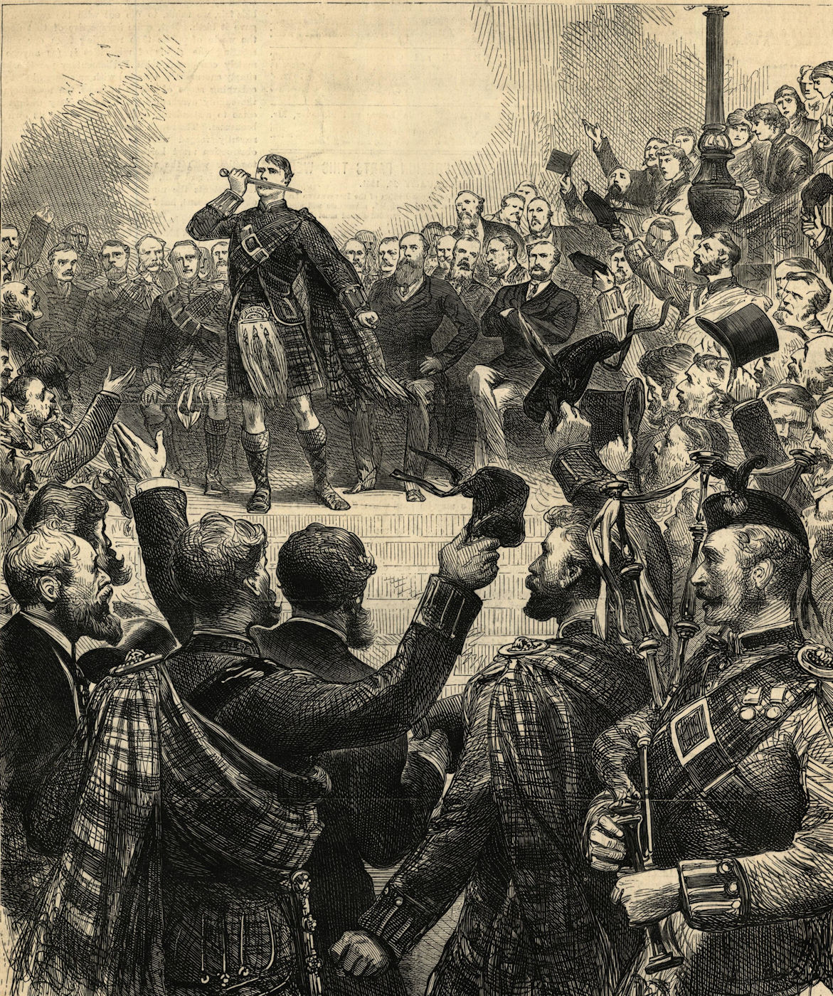 Stafford House meeting. Protest against Highland Regiments tartan changes 1881
