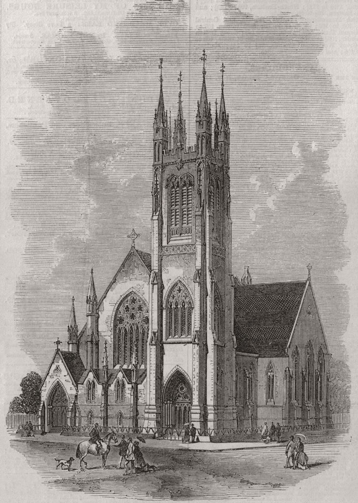 MONTREAL. St Paul's Scottish Presbyterian Church. Canada 1868 old print