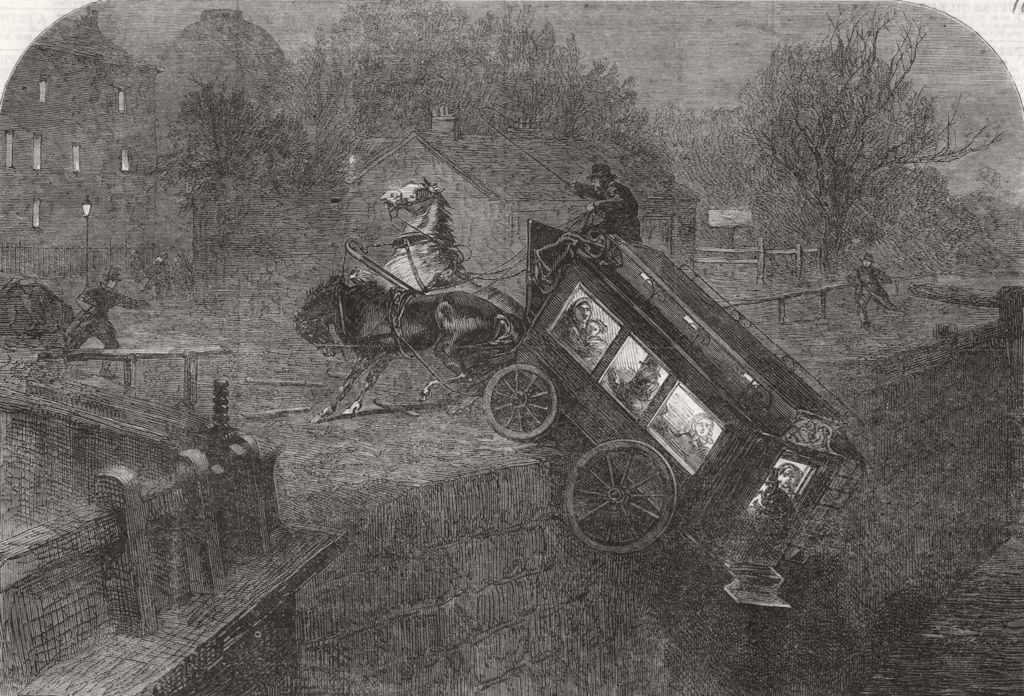 IRELAND. The Fatal Omnibus accident at Dublin, on Saturday, the 6th Inst 1861