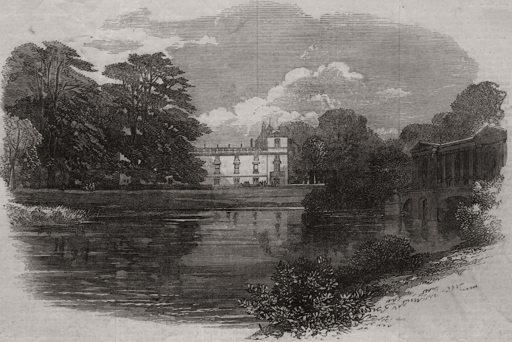 Associate Product Wilton House, near Salisbury, the seat of the Earl Of Pembroke. Wiltshire, 1871