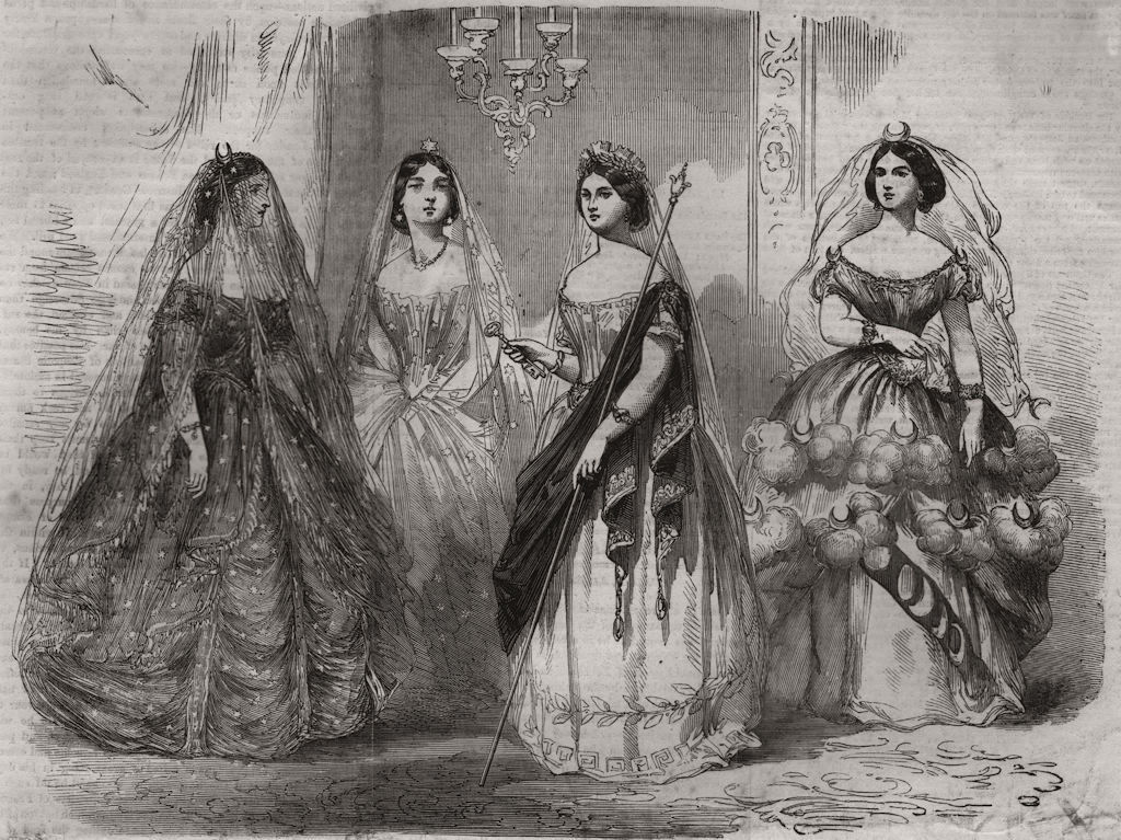 Countess Jersey Lady Clementina Villiers Duchess Of Manchester/Wellington 1856