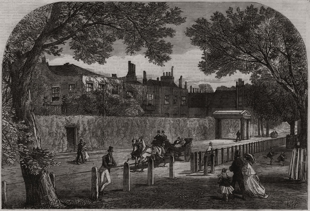 Cambridge Cottage, Kew, the birthplace of Princess Mary of Cambridge 1866